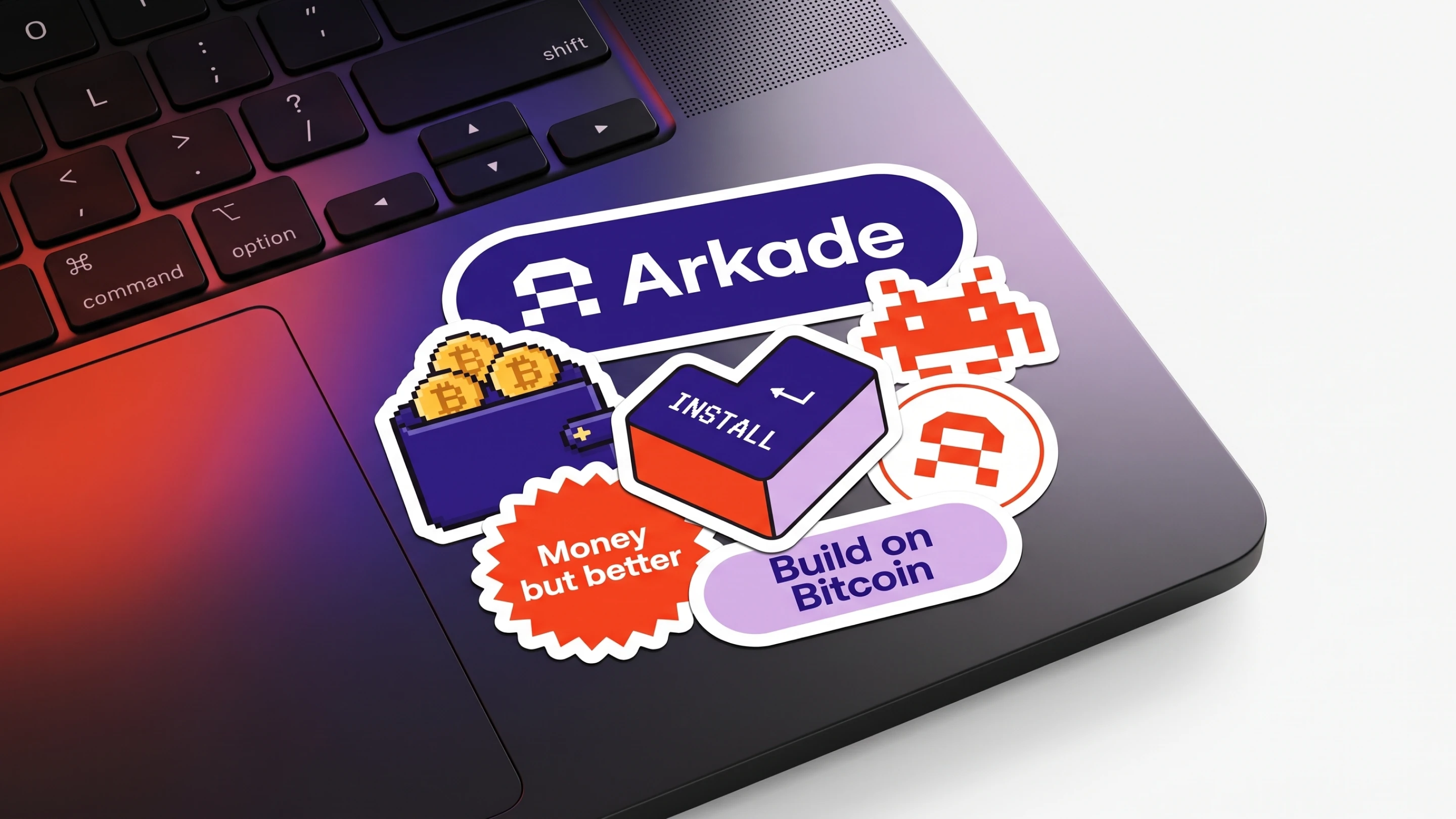 Arklabs branding.