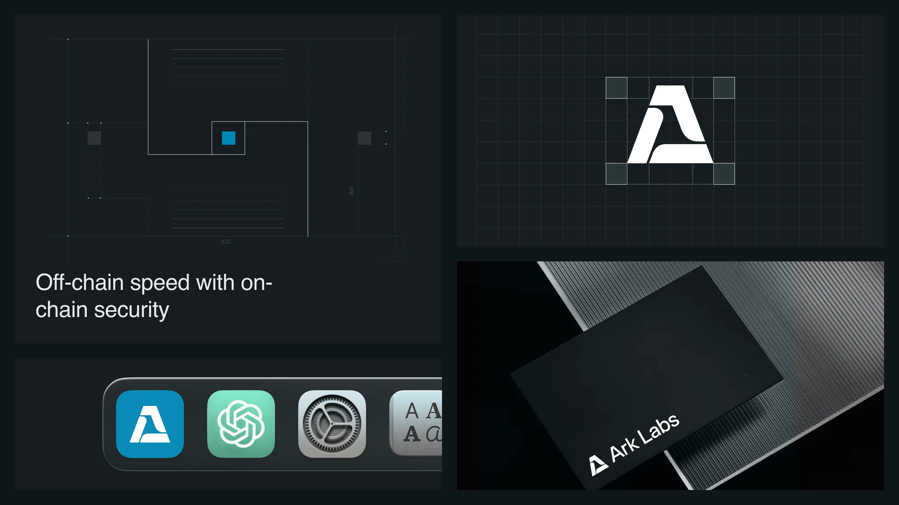 Arklabs branding.