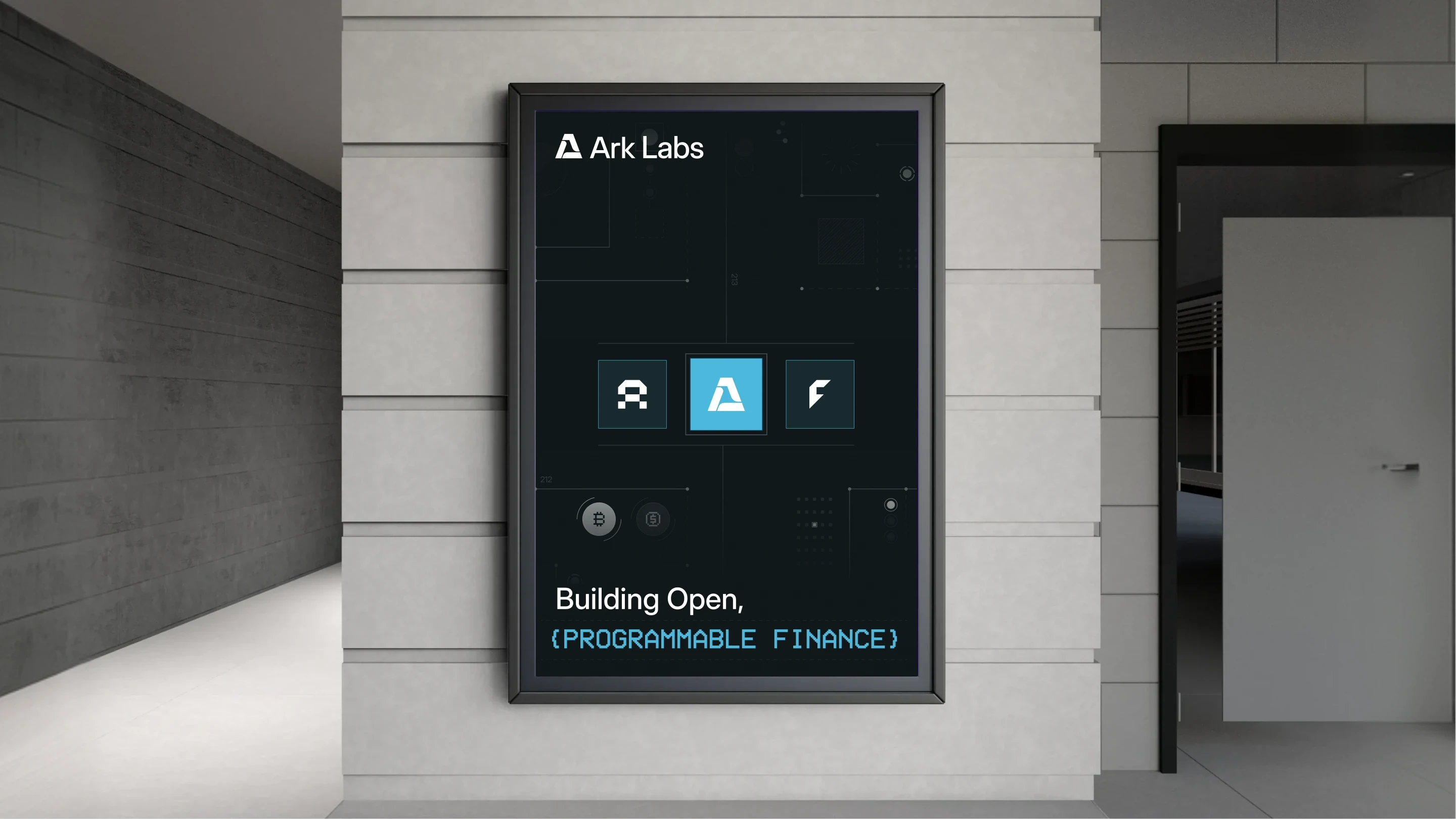 Arklabs branding.