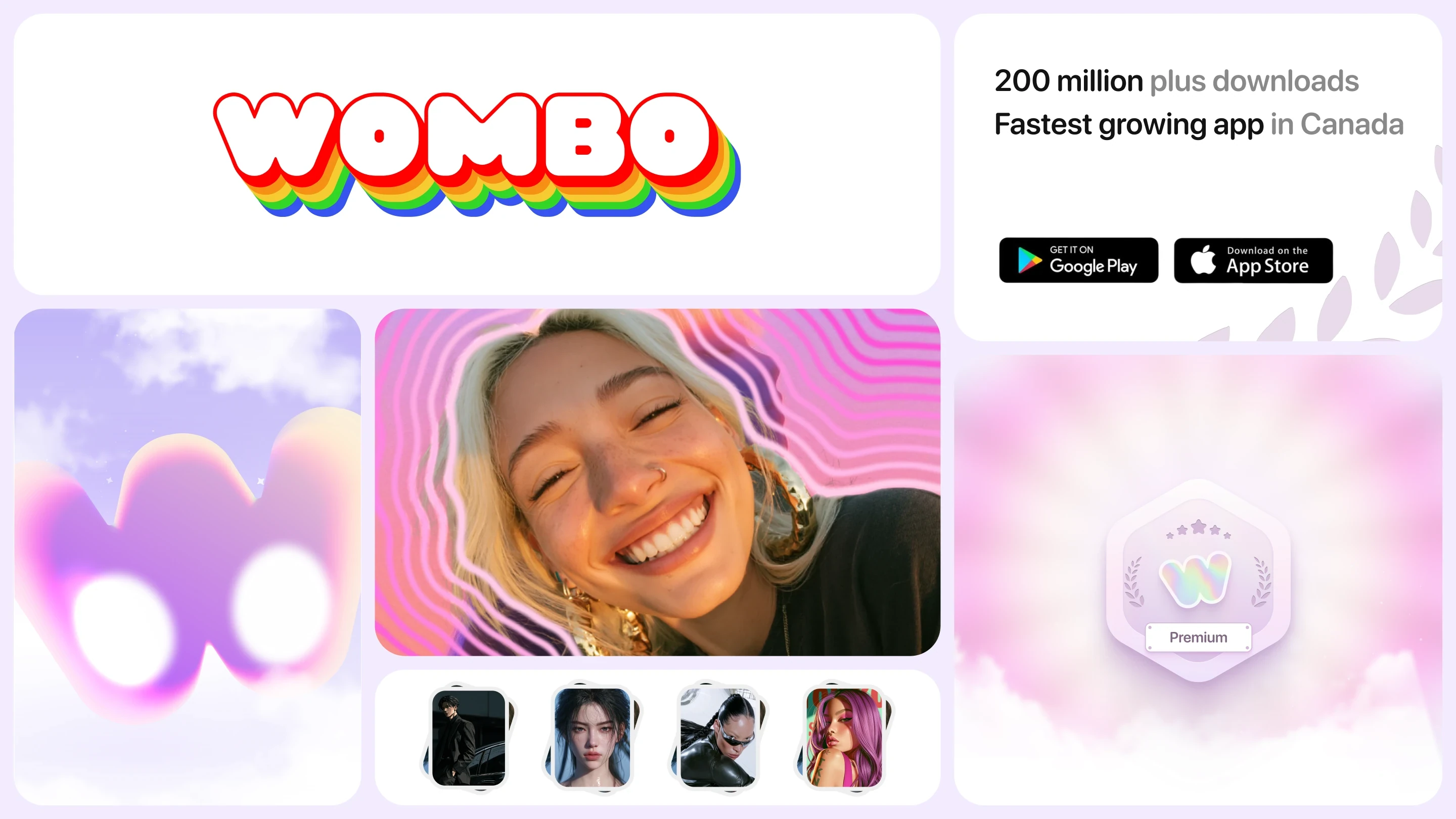 WOMBO branding.